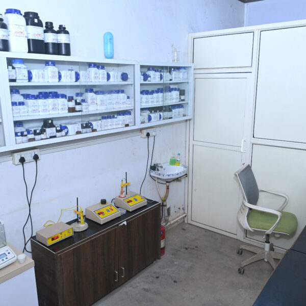 Chemical Testing Area.