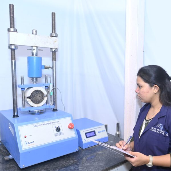 Marshall Stability Test - Bituminous Mix..